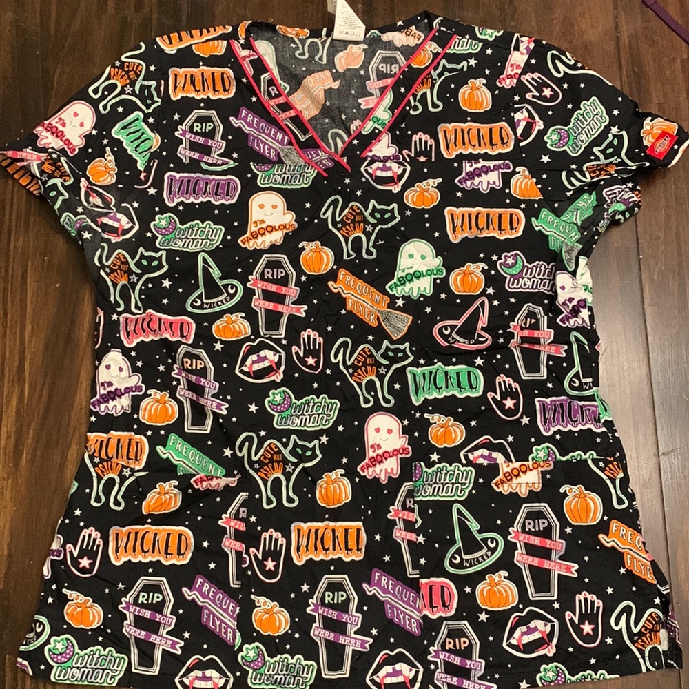 Dickies Scrub Top